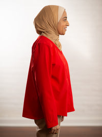 The Essential Blouse - True Red